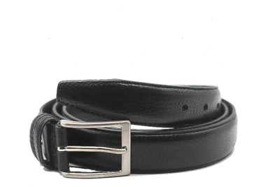 CINTURA ARTIGIANALE NS PRODUZIONE IN CERVO NERO DA 3 cm