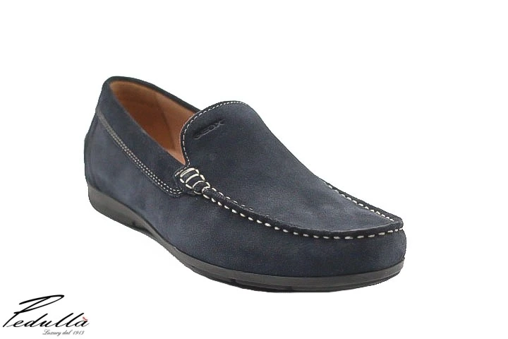 GEOX UOMO MOCASSINO U SIRON A-SUEDE BLU U32Q3A00022C4002