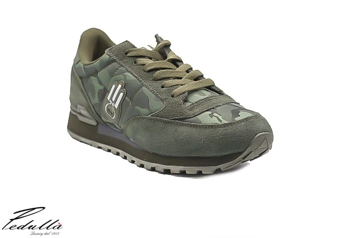 KAMSA UOMO CAMOUFLAGE NERA/GRIGIO/VERDE