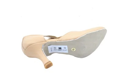 SCARPA DONNA DA BALLO PEDULLA' ELASTICO CENTRALE ART. T-BAR MOD. CUCCARINI ROSA TACCO 6,5 CM