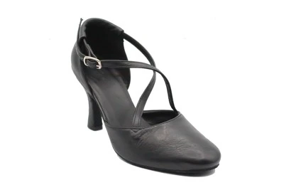 SCARPA DONNA DA BALLO PEDULLA' ART. BROADWAY MOD. CUCCARINI NERO TACCO 6,5 CM