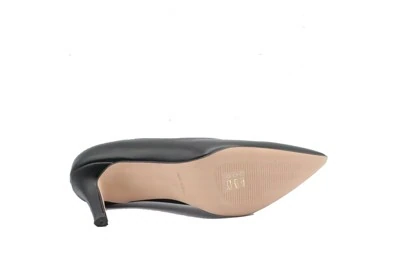 SCARPA DONNA DÉCOLLETÉ PREGUNTA 4201 PELLE NERO TACCO 7 cm
