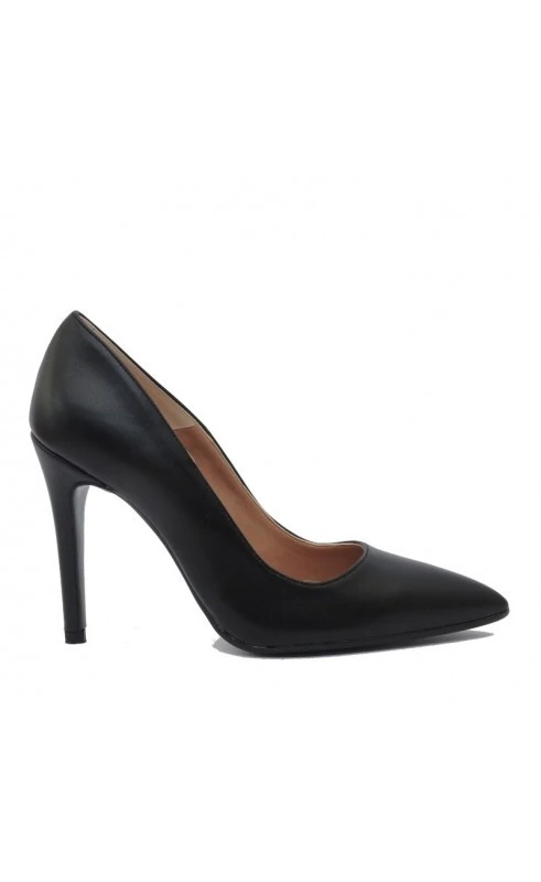SCARPA DONNA DÉCOLLETÉ PREGUNTA 3401NERO TACCO 10 cm