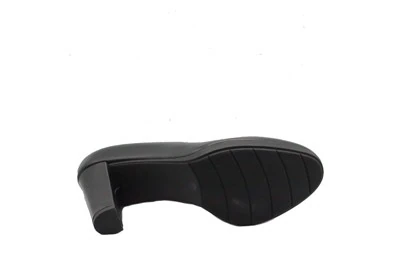 SCARPA DONNA PEDULLA' DÉCOLLETÉ 098 TPU VITELLO NERO TACCO 8 cm PLATEAU FLEX 1 cm