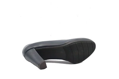SCARPA DONNA PEDULLA' DÉCOLLETÉ 098 TPU VITELLO BLU TACCO 8 cm PLATEAU FLEX 1 cm