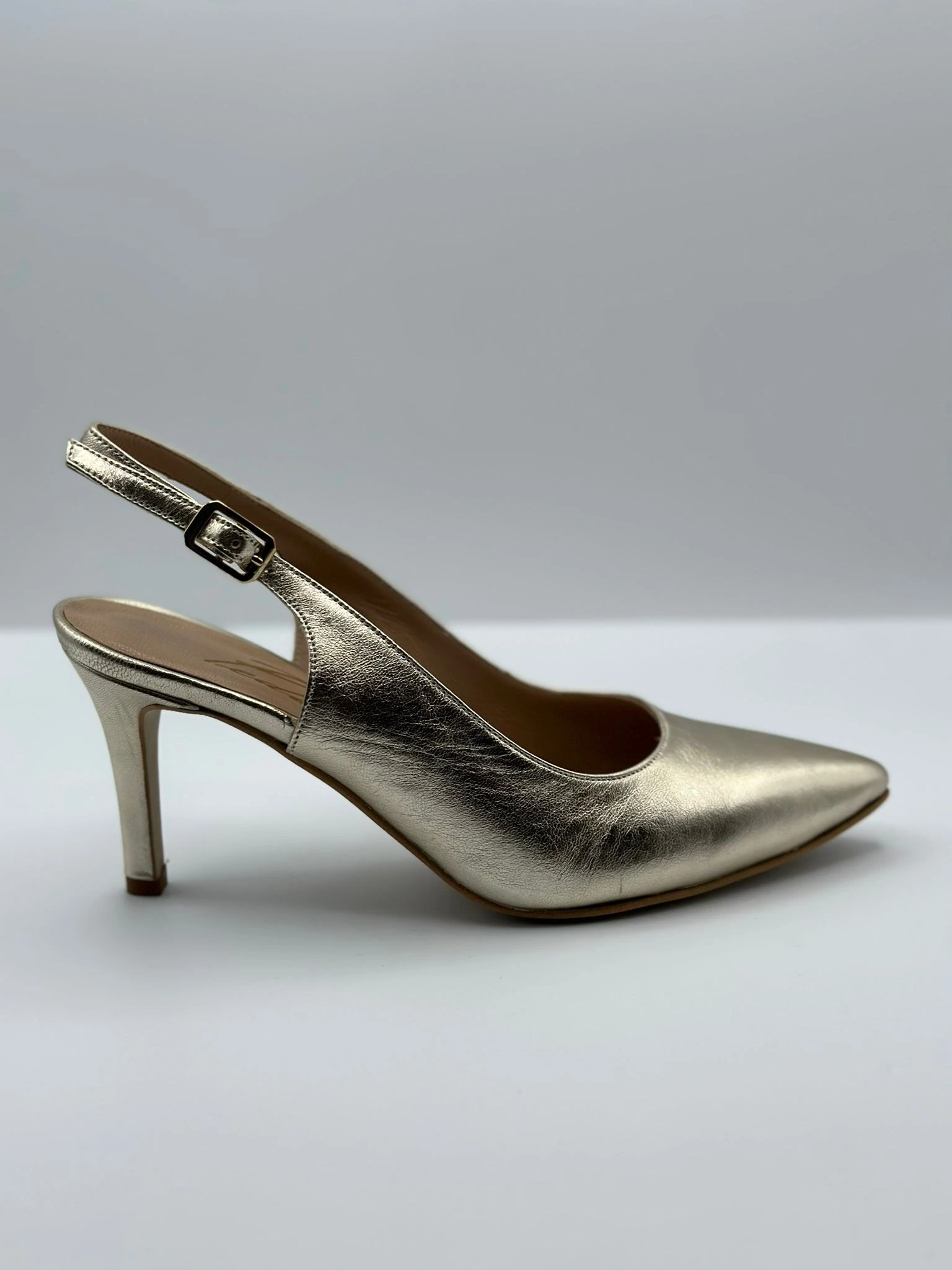 SCARPA DONNA PLATINO-ARGENTO-ROSE GOLD PEDULLA' T.70 ART.624