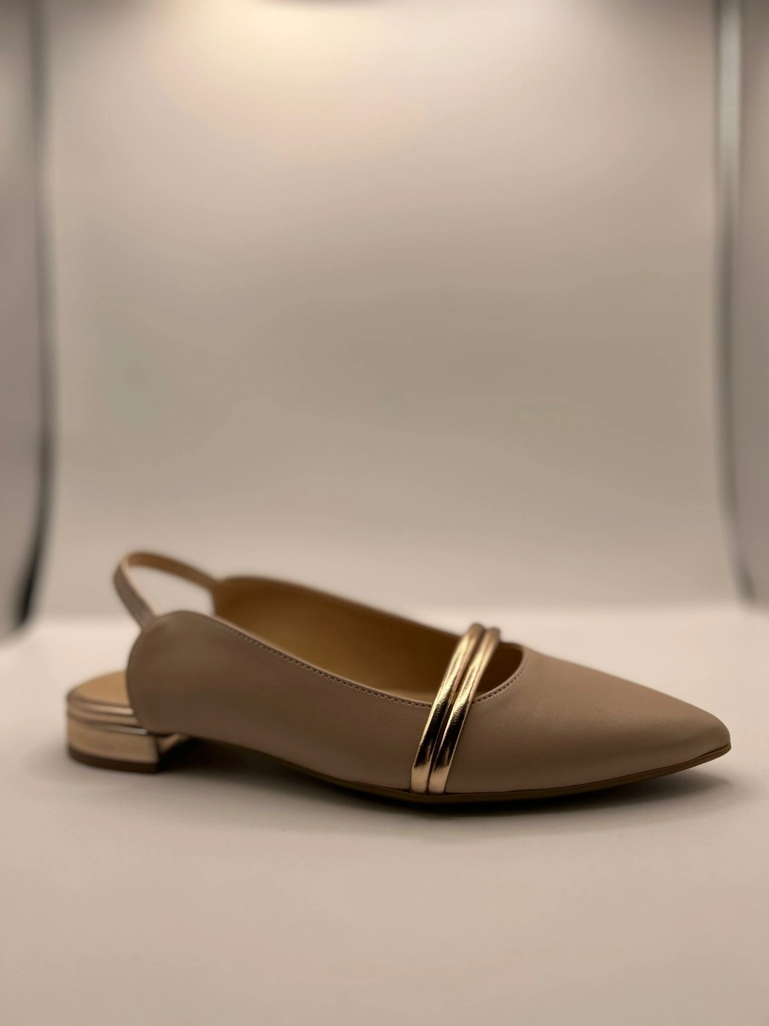SCARPA DONNA PEDULLA' NUDE E NERO art.521T039
