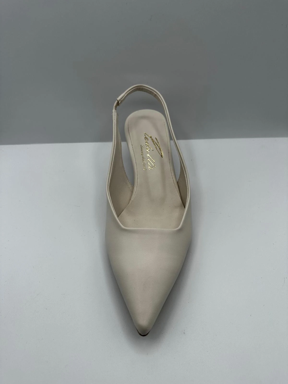 SCARPA SPOSA BURRO PEDULLA' TACCO 3 CM art.894R002