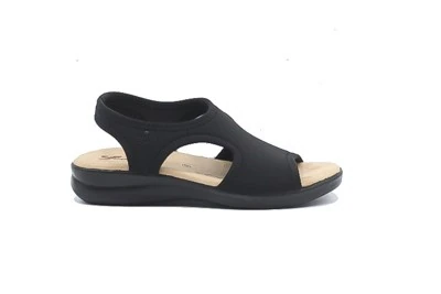 SANDALO ELASTICIZZATO DONNA SUSIMODA COMFORT 2760 NERO ANTISTRESS