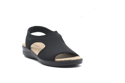 SANDALO ELASTICIZZATO DONNA SUSIMODA COMFORT 2760 NERO ANTISTRESS