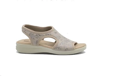 SANDALO DONNA COMFORT SUSIMODA 2760 RAMY BEIGE ANTISTRESS