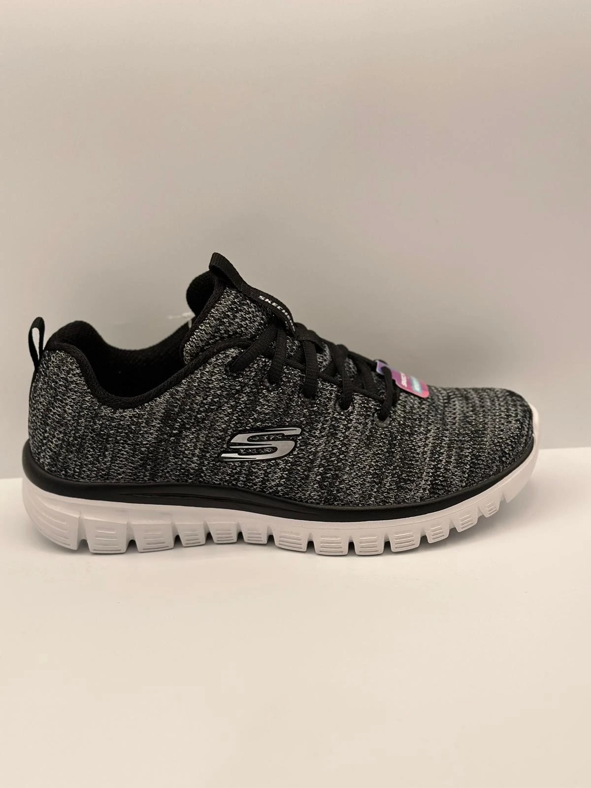 SKECHERS BEIGE E NERO art.12614/BKW